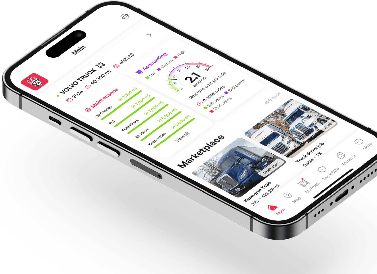 Phone App Screenshot