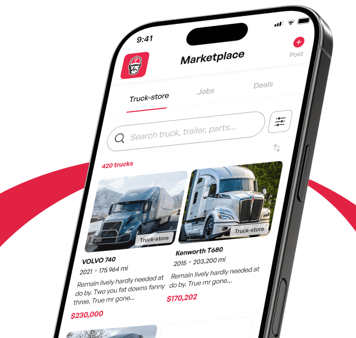 Marketplace screenshot on mobile device